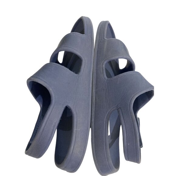 Old Navy unisex Kids Size 11 Blue hoop loop Sandals shoes - Picture 7 of 7